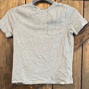 { gap } Light Gray Kids Short Sleeve Tee